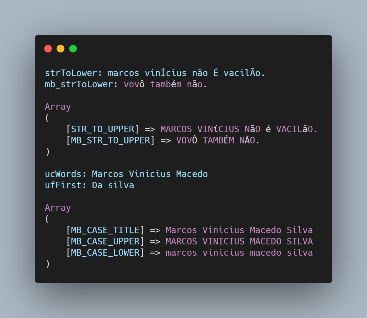 Funções de manipulação de strings - DevPro Community